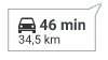 Distance from Hotel Edelweiss in Bognanco to the Orridi di Uriezzo