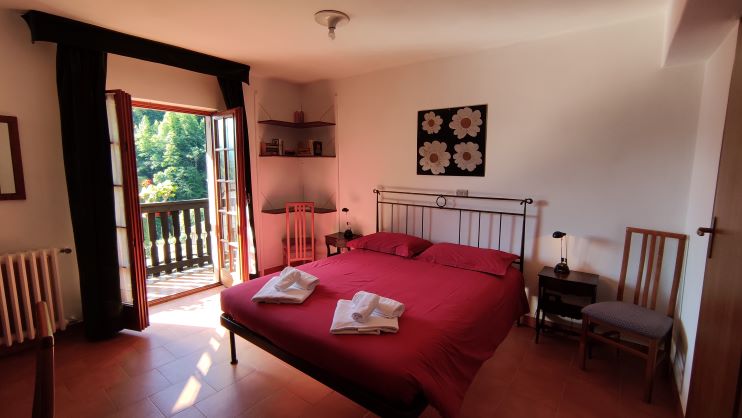 Camera matrimoniale all' hotel Edelweiss di Bognanco Terme - Free wi-fi e offerte speciali sul nostro sito
